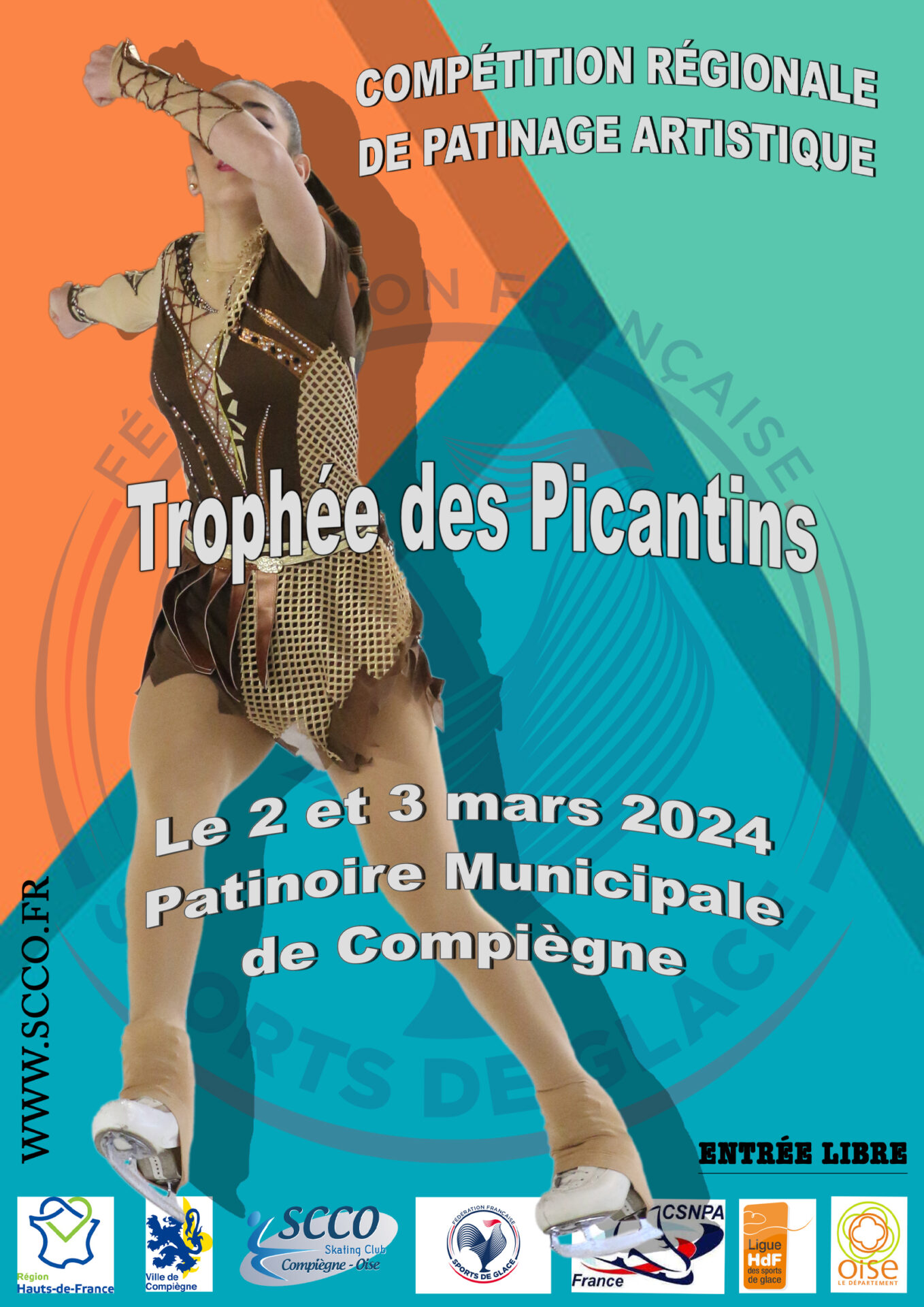 SCCO - Skating Club Compiègne Oise - trophée Picantins 2023