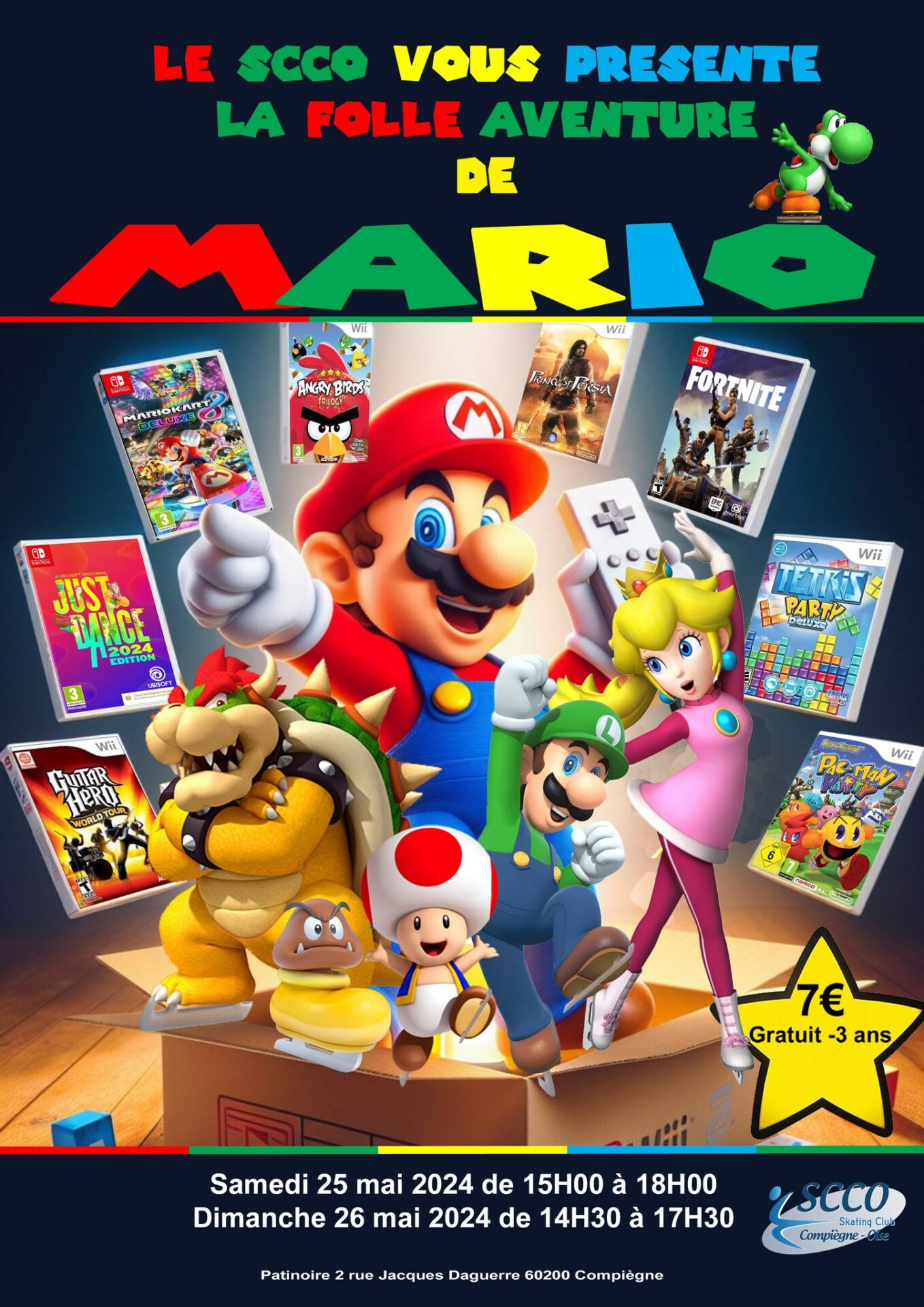 Gala du SCCO "La folle aventure de Mario"